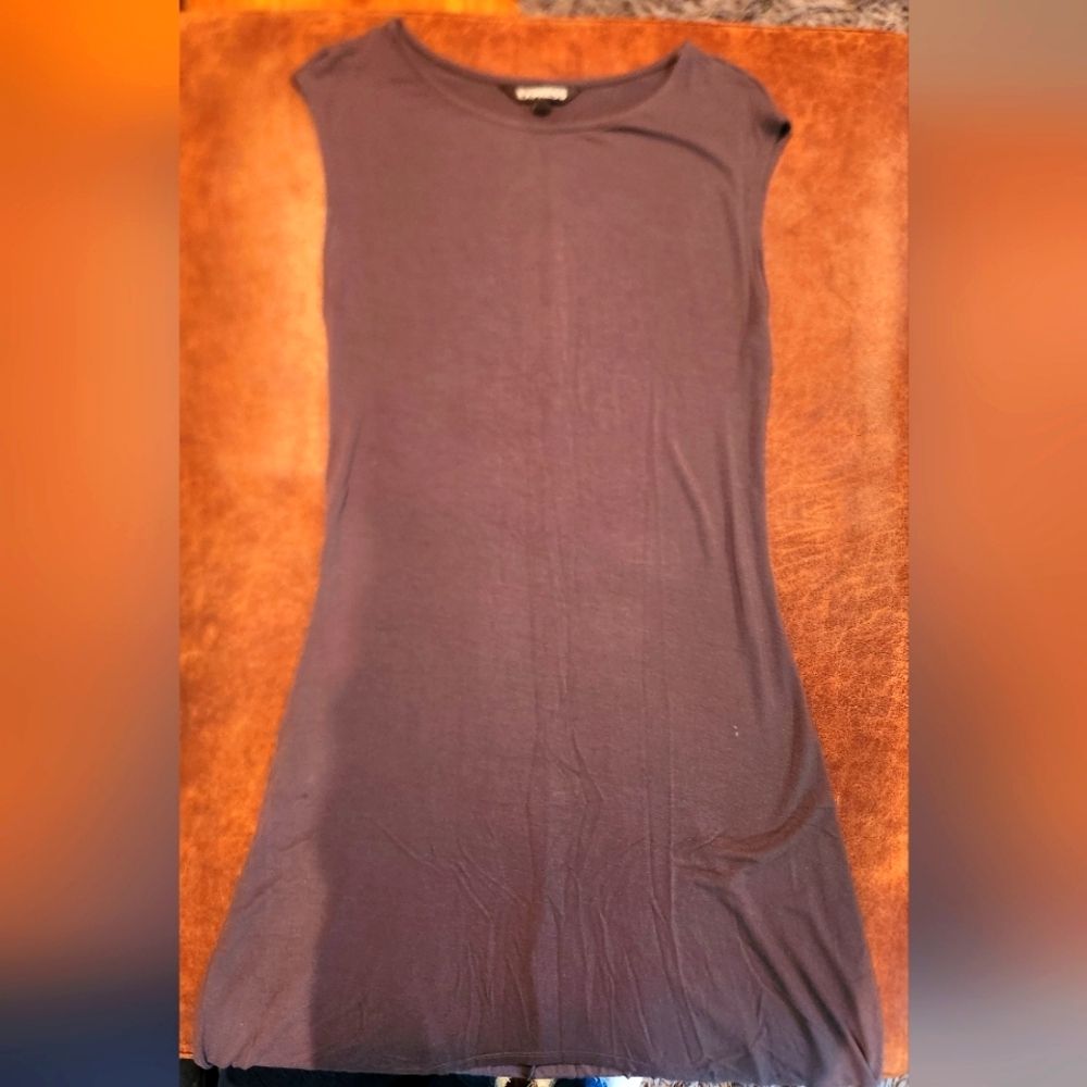 Express Jersey High Low Dress